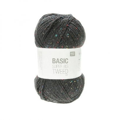 Yarn RICO Basic Super Big  Tweed - 004